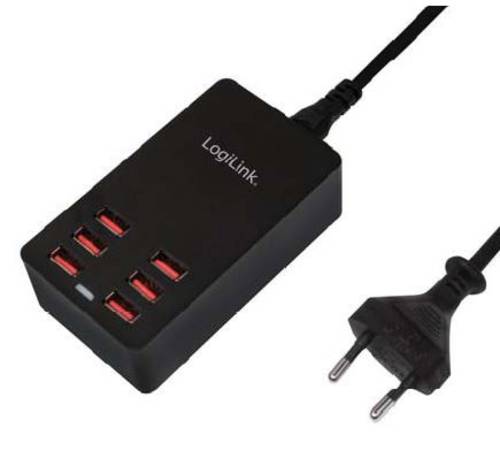 PA0139 PA0139 USB-Ladegerät Steckdose Ausgangsstrom (max.) 6400mA 6 x USB Auto-Detect