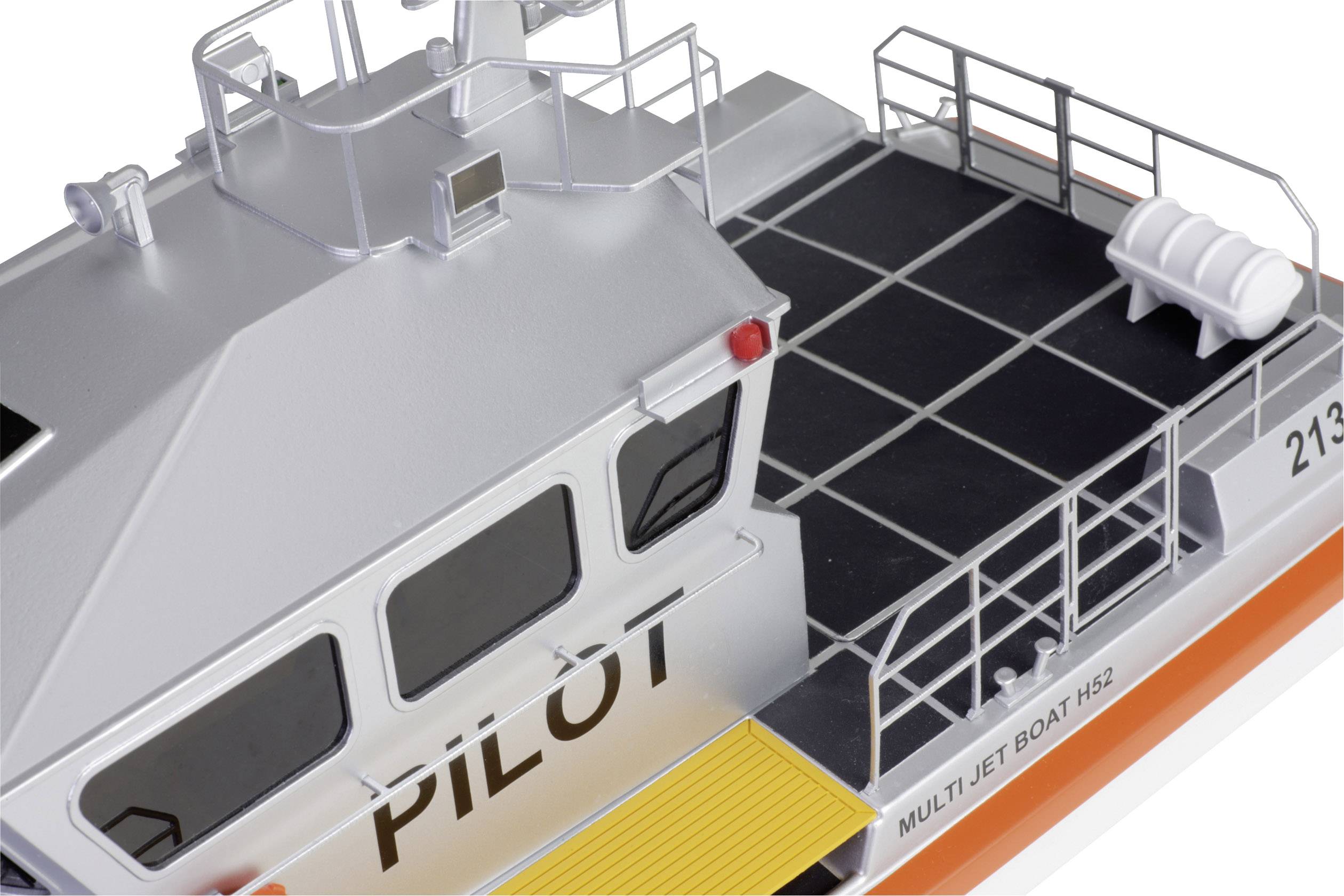 Graupner Lotsenboot Multi Jet Boat RC Motorboot Bausatz 665mm