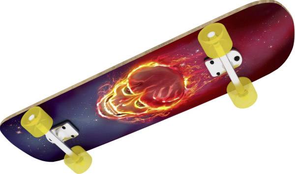 NSP Skateboard Ghostrider, L 78,7cm