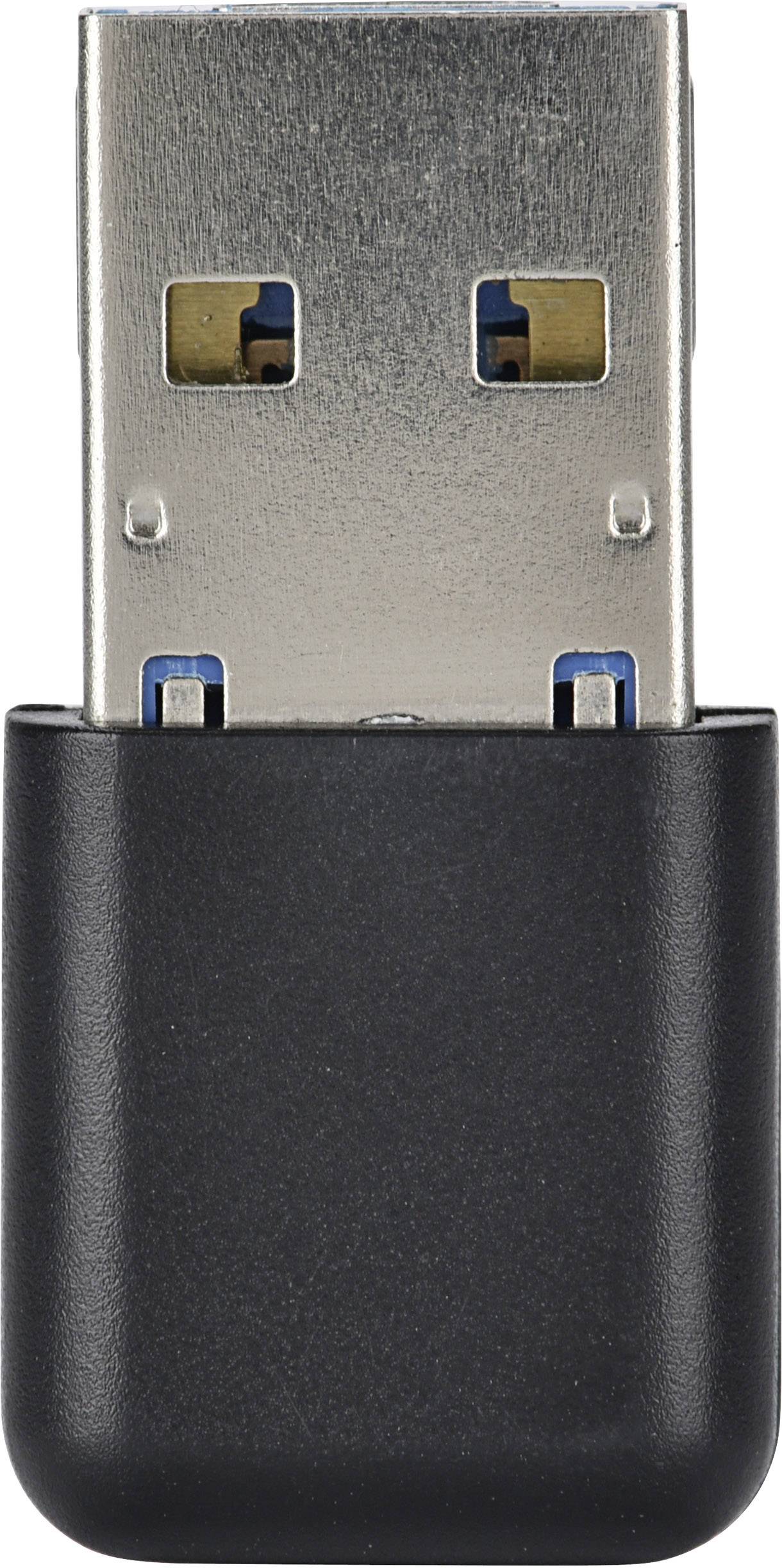 Renkforce rf-silent/ds-01 USB Tastatur, Maus-Set QWERTZ Schwarz