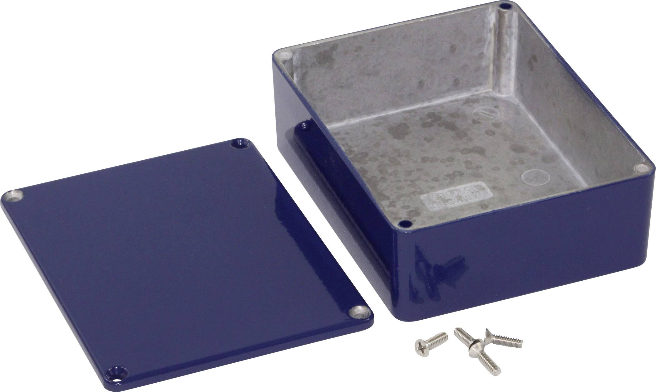 Hammond Electronics 1590BBSCB Universal-Gehäuse 120 x 94 x 42 Aluminium Blau 1St.