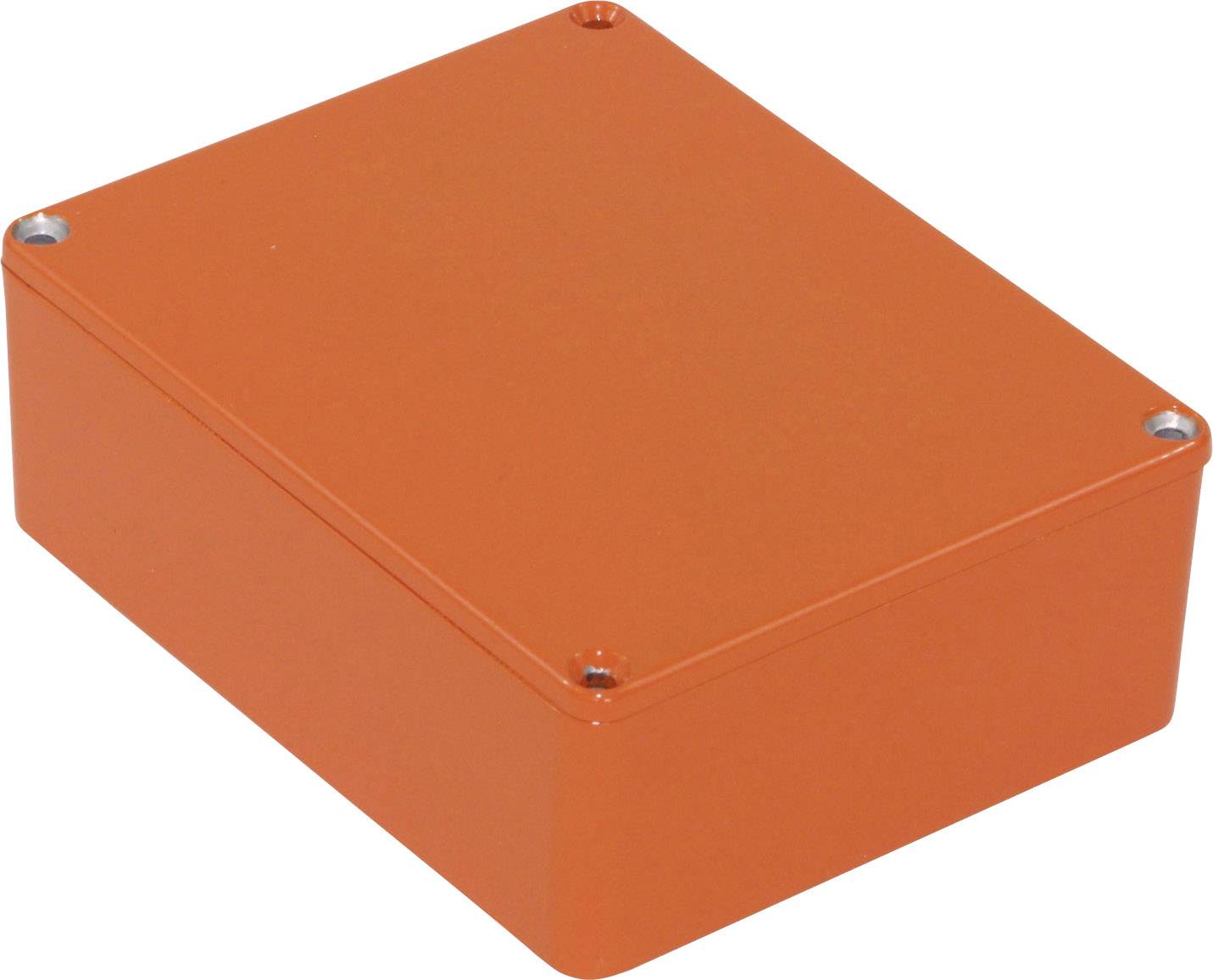 Hammond Electronics 1590BBSOR Universal-Gehäuse 120 x 94 x 42 Aluminium Orange 1St.