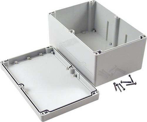 Hammond Electronics 1555VBGY Universal-Gehäuse 240 x 160 x 120 ABS Grau 1 St.