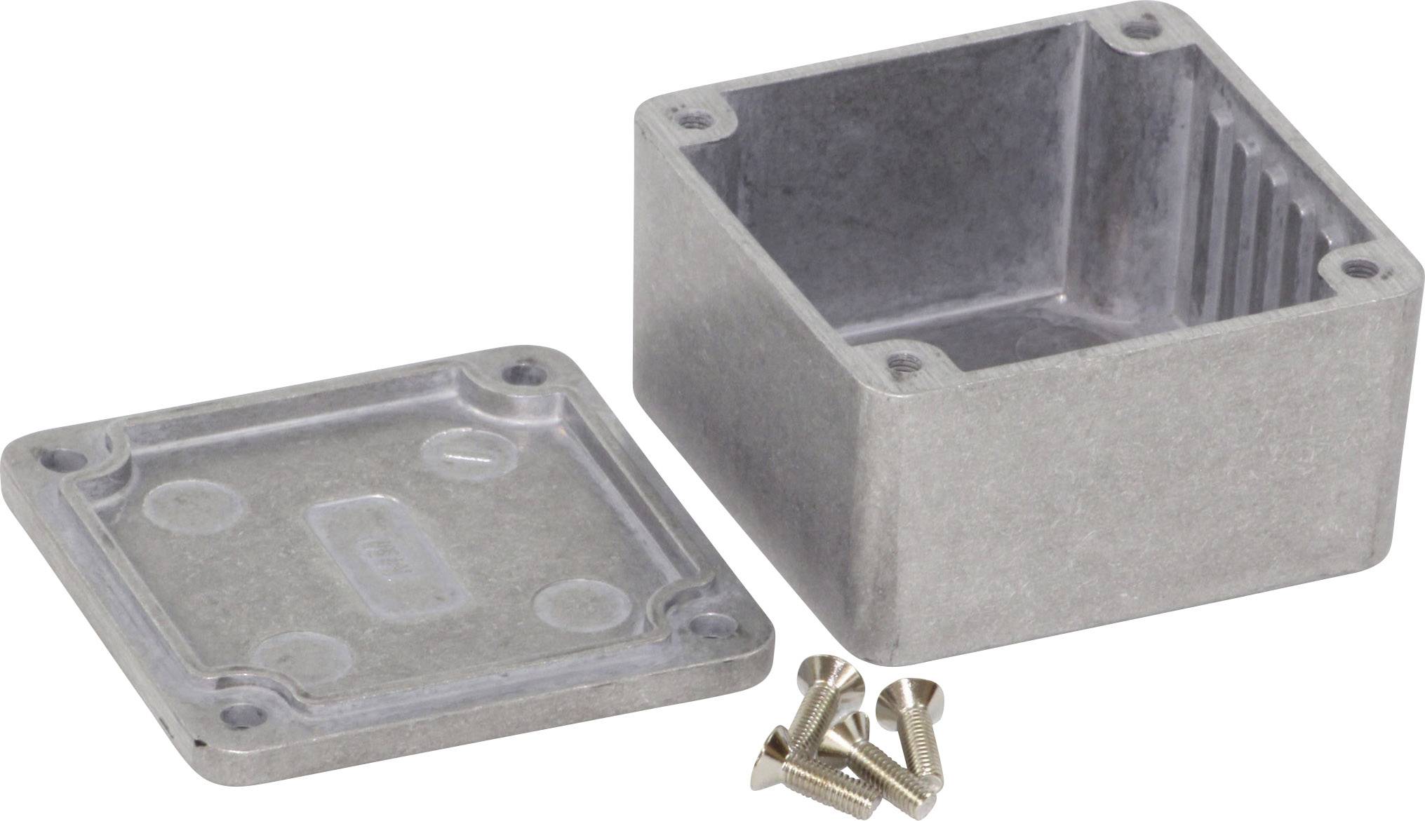 Hammond Electronics 1590MM Universal-Gehäuse 50 x 50 x 31 Aluminium Natur 1St.