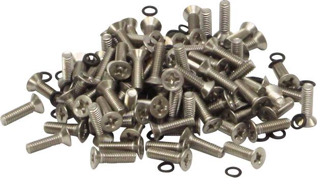 Hammond Electronics 1550WMS100 Ersatzschraube Edelstahl Natur 100St.