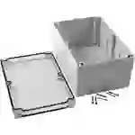 Hammond Electronics 1554VB2GYCL Universal-Gehäuse 240 x 160 x 120 Polycarbonat Grau, Klar 1St. Hammond Electronics 1554VB2GYCL Universal-Gehäuse 240 x 160 x 120 Polycarbonat Grau, Klar 1St.