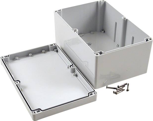 Hammond Electronics 1555VB2GY Universal-Gehäuse 240 x 160 x 120 Polycarbonat Grau 1 St.