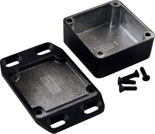 Hammond Electronics 1590LLBFLBK Universal-Gehäuse 50 x 50 x 25 Aluminium Schwarz 1 St.