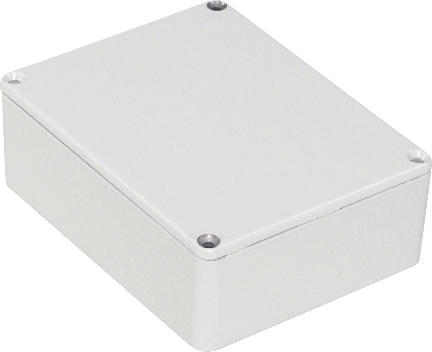 Hammond Electronics 1590BBSLG Universal-Gehäuse 120 x 94 x 42 Aluminium Lichtgrau 1St.