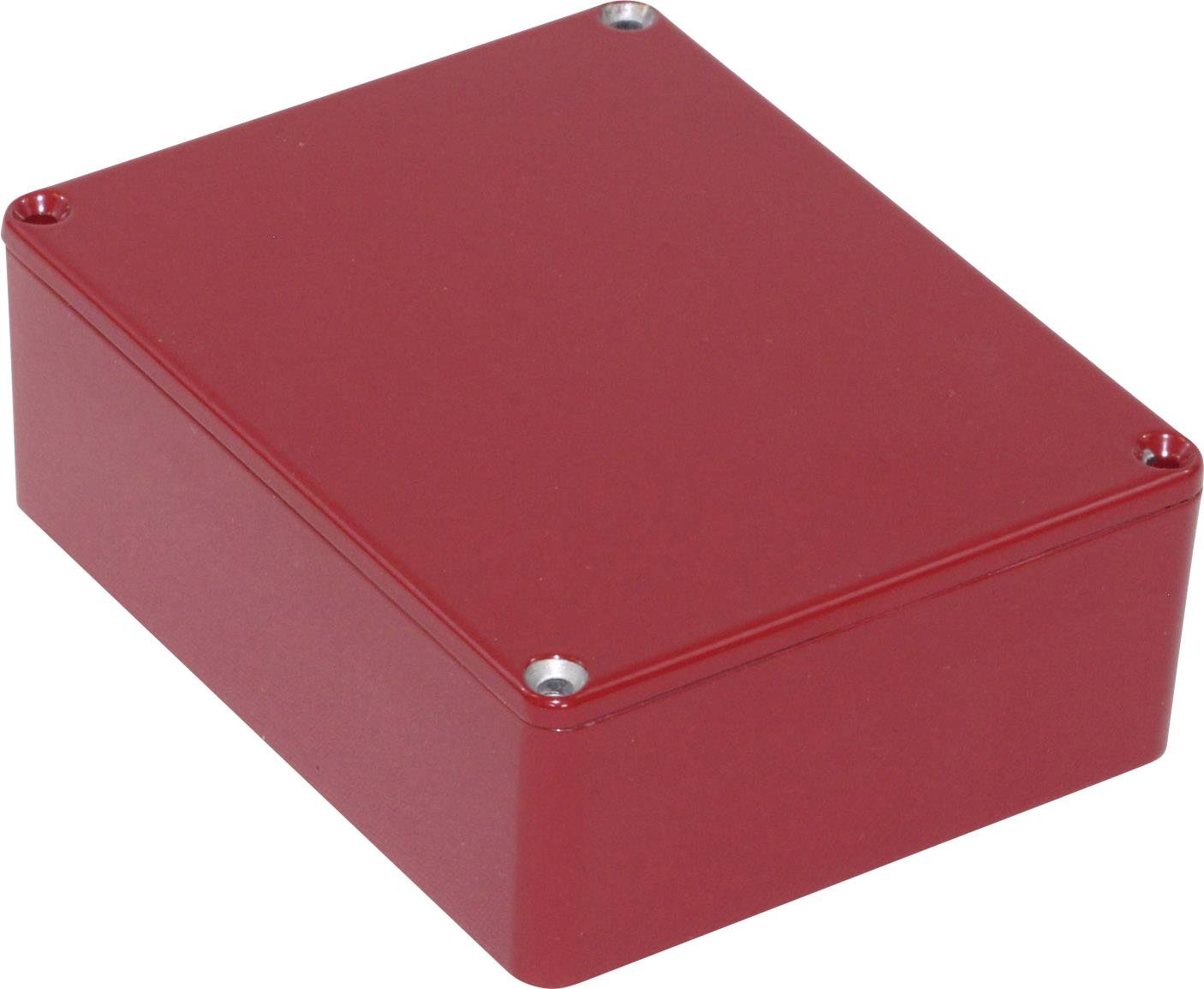 Hammond Electronics 1590BBSRD Universal-Gehäuse 120 x 94 x 42 Aluminium Rot 1St.