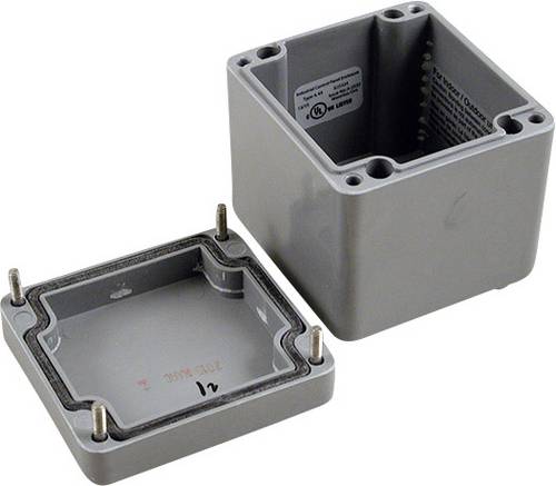 Hammond Electronics 1590ZGRP084 Universal-Gehäuse 80.5 x 75.5 x 75 Polyester Grau 1 St.
