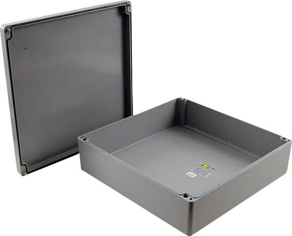 Hammond Electronics 1590ZGRP253 Universal-Gehäuse 405 x 400 x 120 Polyester Grau 1St.