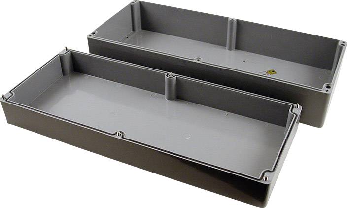 Hammond Electronics 1590ZGRP264 Universal-Gehäuse 600 x 250 x 160 Polyester Grau 1St.