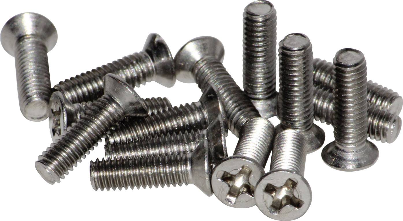 Hammond Electronics 1550MS100 Ersatzschraube Stahl Natur 100St.