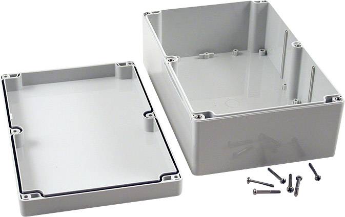 Hammond Electronics 1554VAGY Universal-Gehäuse 240 x 160 x 90 ABS Grau 1St.