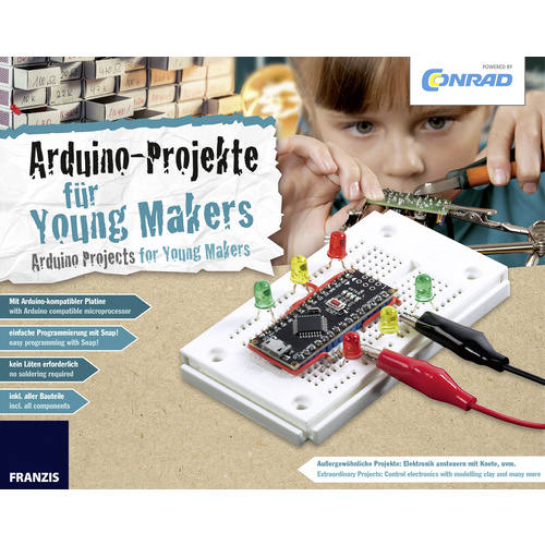 Components 15000 Arduino für Young Makers Arduino Kit à monter à partir de 14 ans