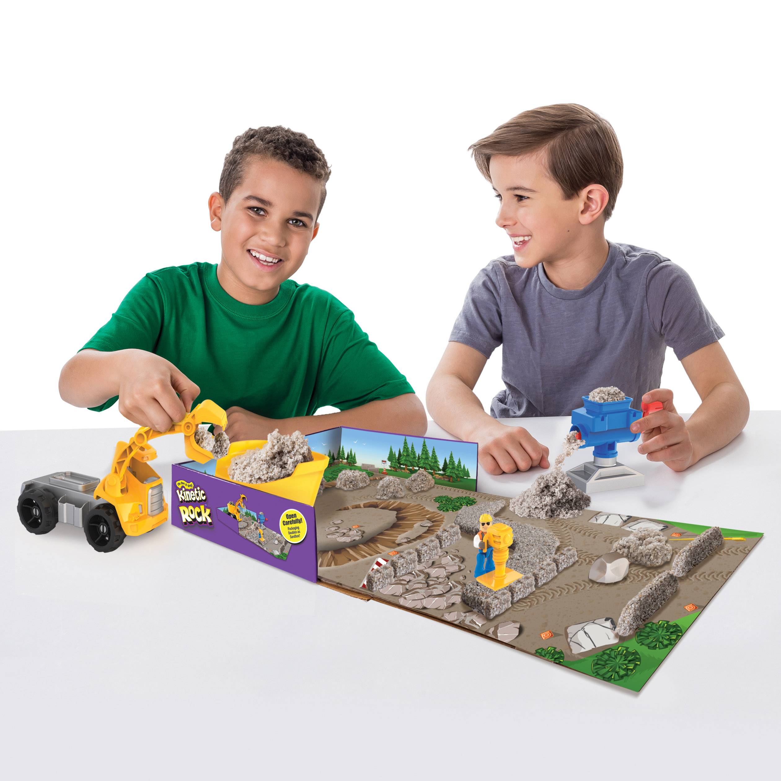 Spin Master Kinetic Rock - Rock Crusher Playset 340 g