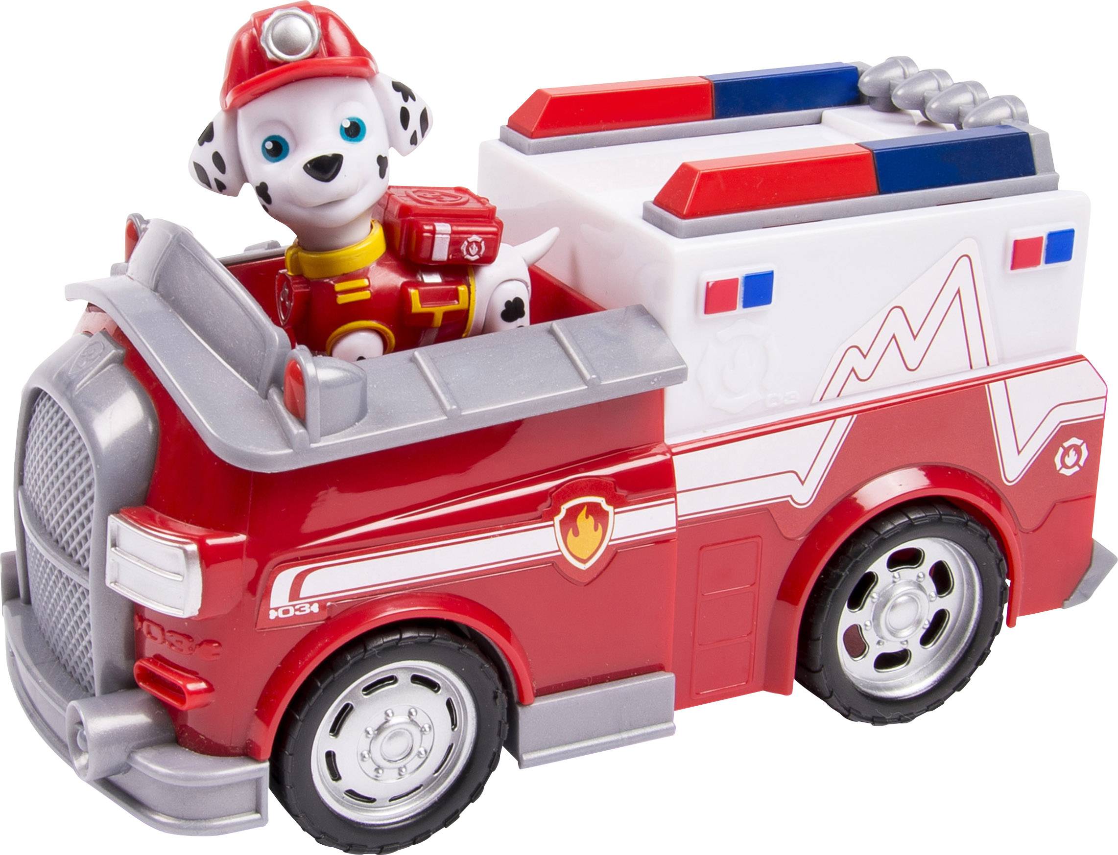 Spin Master Paw Patrol Basic Vehicles - Marshall und Rettungswagen