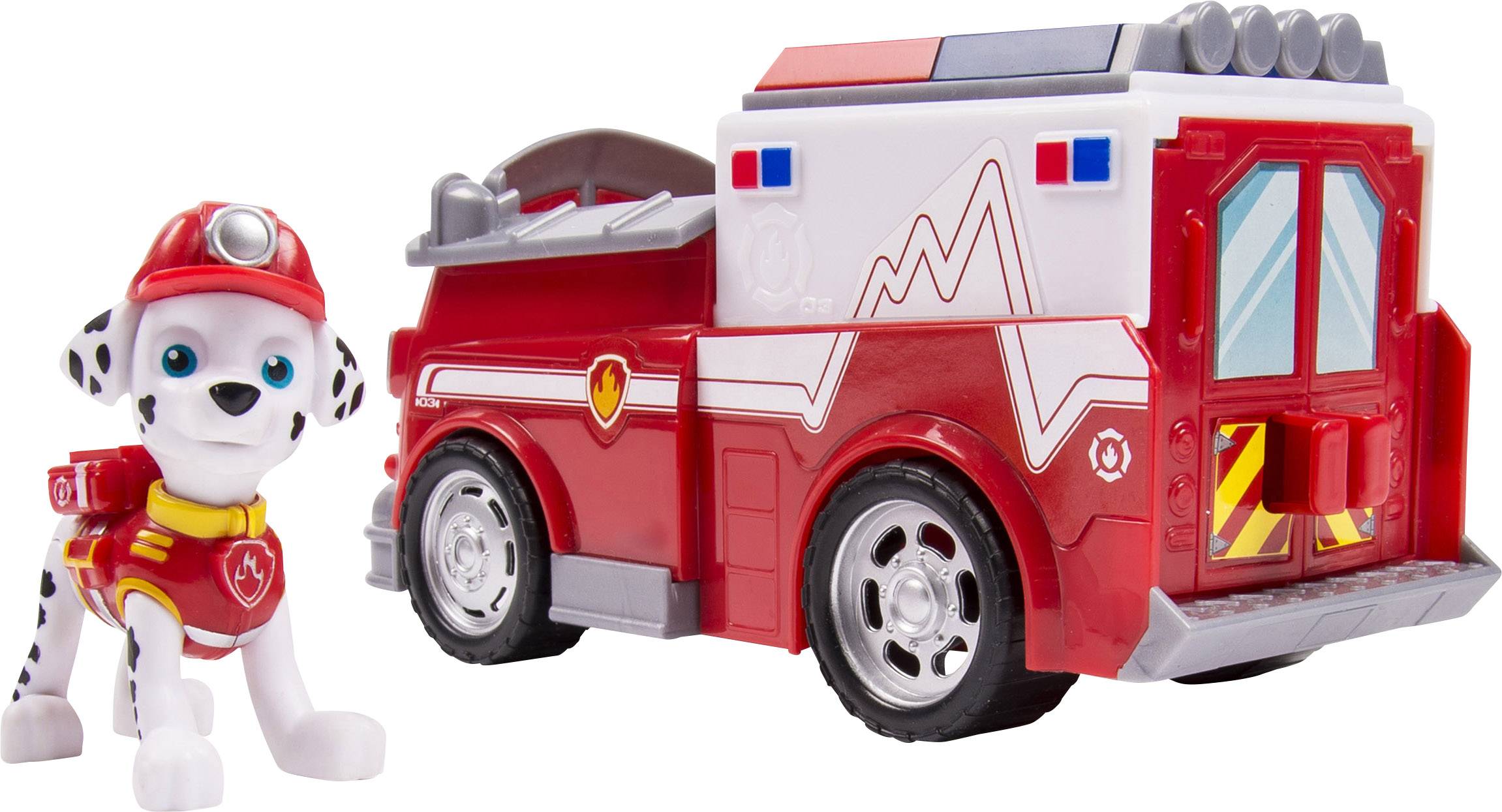 Spin Master Paw Patrol Basic Vehicles - Marshall und Rettungswagen