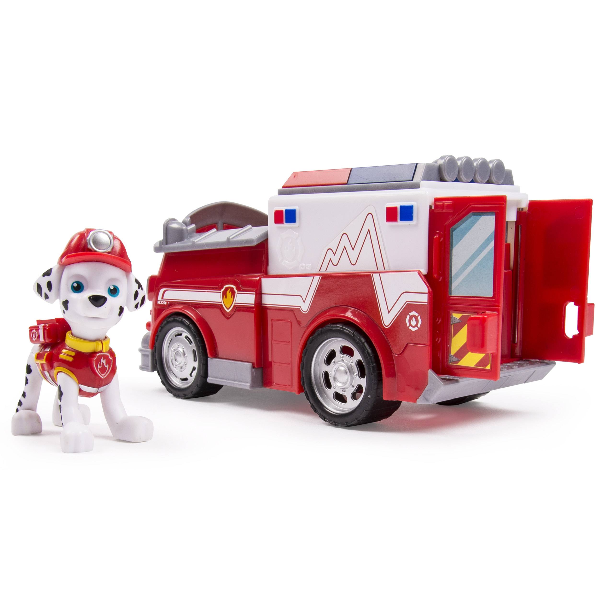 Spin Master Paw Patrol Basic Vehicles - Marshall und Rettungswagen