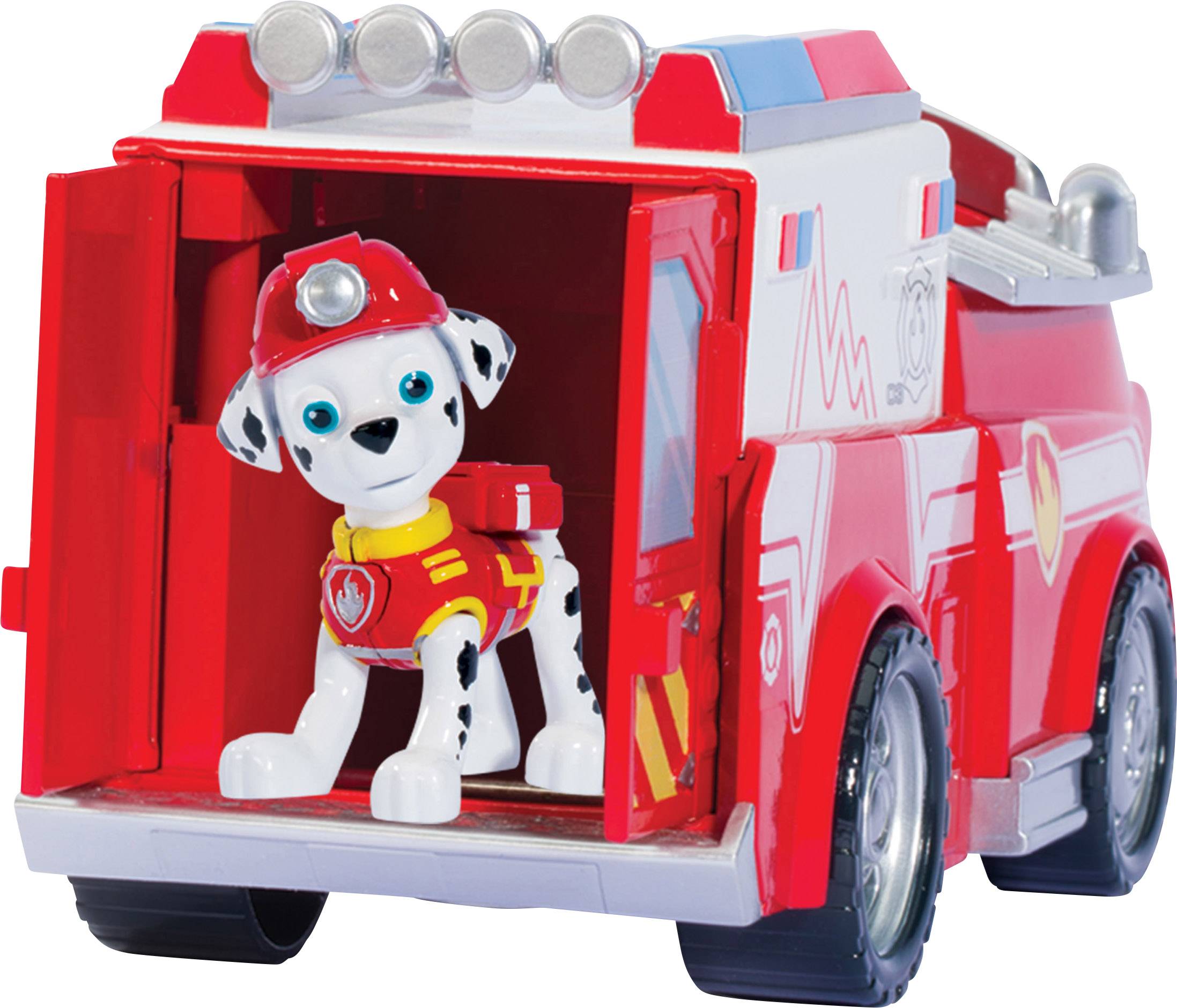 Spin Master Paw Patrol Basic Vehicles - Marshall und Rettungswagen