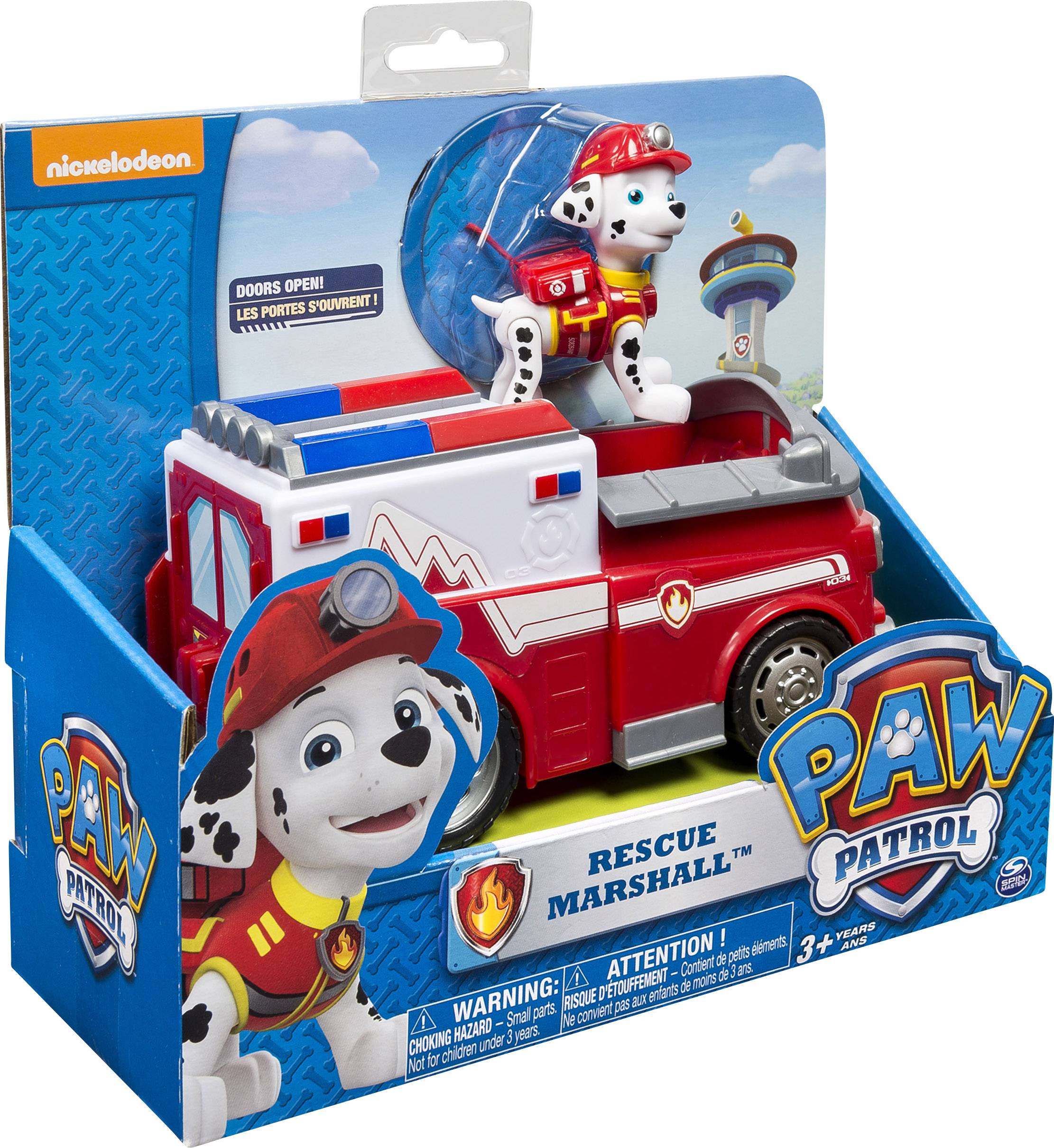 Spin Master Paw Patrol Basic Vehicles - Marshall und Rettungswagen