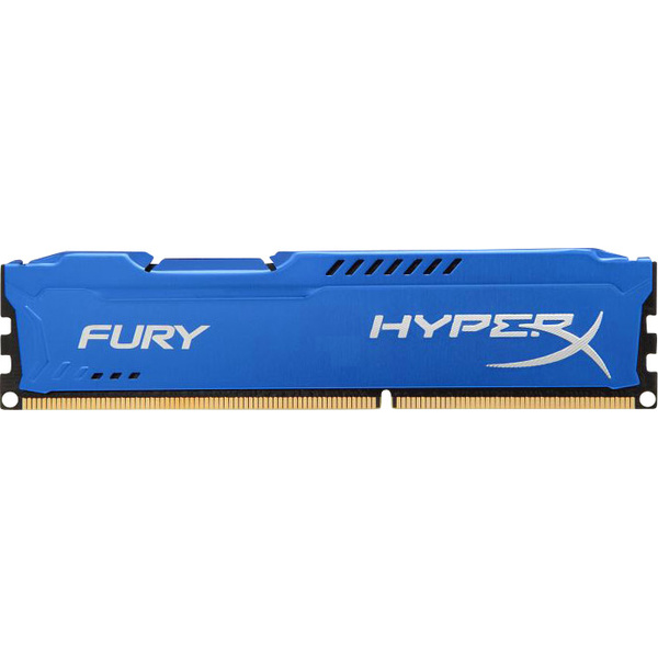 HyperX PC-Arbeitsspeicher Modul Fury Blue HX318C10F/8 8 GB 1 x 8 GB DDR3-RAM 1866 MHz CL10 11-10-35
