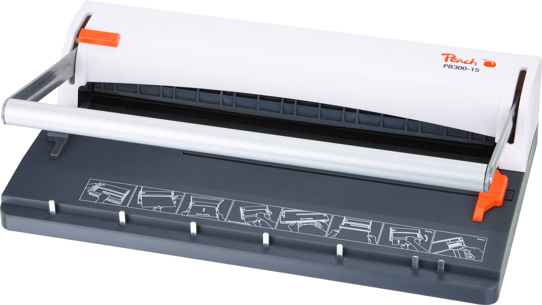 Peach 510976 Drahtbindegerät (B x H x T) 360 x 80 x 160 mm DIN A4