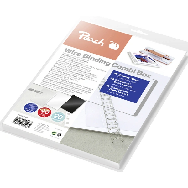 Peach Drahtbinderücken 510758 PW064-07 DIN A4 Peach Drahtbinderücken 510758 PW064-07 DIN A4
