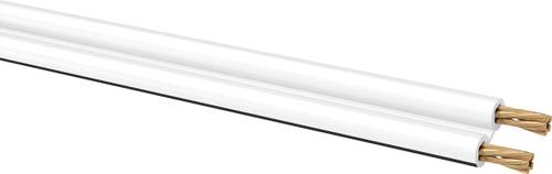 195 Lautsprecherkabel 2 x 1.50mm² Weiß 20m