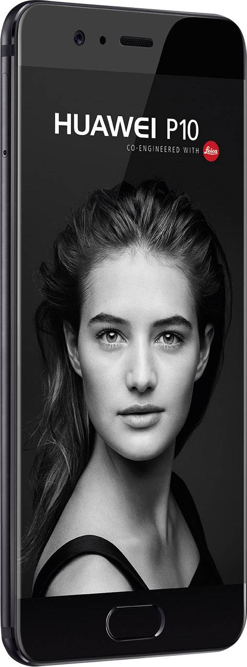 Huawei P10 Smartphone 64 GB  () Schwarz Android™ 7.0 Nougat Single-SIM
