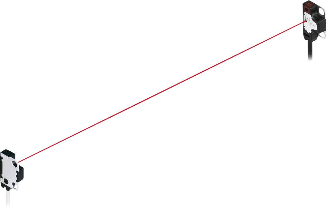 Panasonic Einweg-Lichtschranke EX-Z13A-P EX-Z13A-P Seitentyp, Sender, Empfänger hellschaltend 1St.