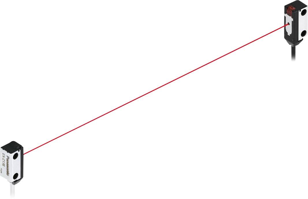 Panasonic Einweg-Lichtschranke EX-Z13FB-P EX-Z13FB-P Fronttyp, Sender, Empfänger dunkelschaltend 1St.