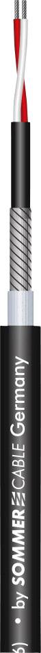 Sommer Cable 200-0141AQ Mikrofonkabel 2 x 0.14 mm² Schwarz Meterware