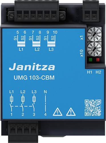 Janitza UMG103-CBM Universalmessgerät UMG 103-CBM für die Hutschiene