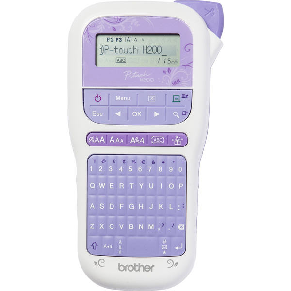 Brother P-touch H200 Label printer Suitable for scrolls: TZe 3.5 mm, 6 mm, 9 mm, 12 mm