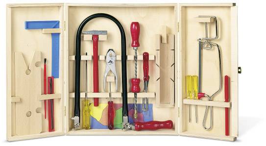 Vedes 407V PEBARO Laubsägeschrank inklusive Werkzeug