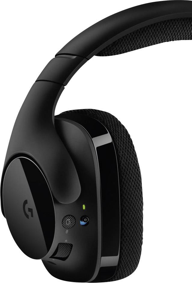 Logitech Gaming G533 Over Ear Headset 7.1 Surround Schwarz Mikrofon-Rauschunterdrückung, Noise Cancelling Lautstärkeregelung, Mikrofon-Stummschalt