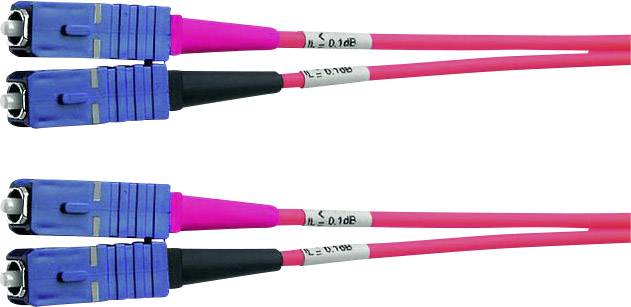 Telegärtner L00882A0005 Glasfaser LWL Anschlusskabel 3.00 m Gelb [1x SC-Stecker - 1x SC-Stecker] 9/125 µ Singlemode OS2