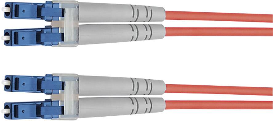 Telegärtner 100011285 Glasfaser LWL Anschlusskabel [1x LC-Stecker - 1x LC-Stecker] 50/125 µ Multimo