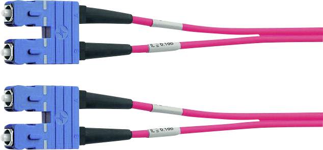 Telegärtner L00883A0029 Glasfaser LWL Anschlusskabel [1x SC-Stecker - 1x SC-Stecker] 50/125 µ Multi