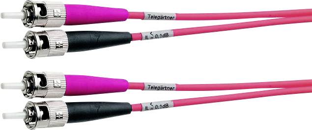 Telegärtner L00816A0005 Glasfaser LWL Anschlusskabel [1x ST-Stecker - 1x ST-Stecker] 9/125 µ Single
