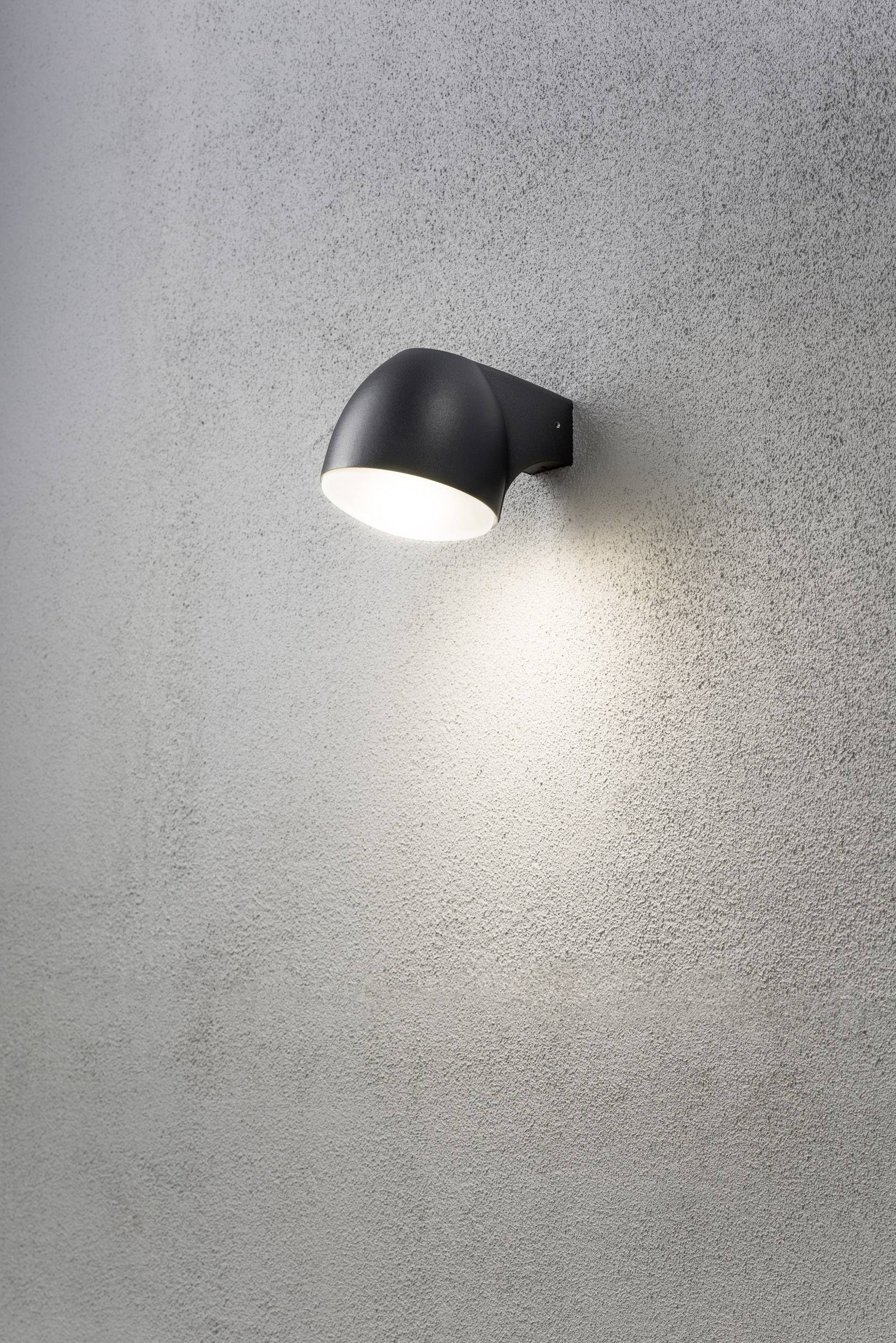 Konstsmide Ferrera 7531-750 LED-Außenwandleuchte EEK: G (A - G) LED LED fest eingebaut 4W Schwarz