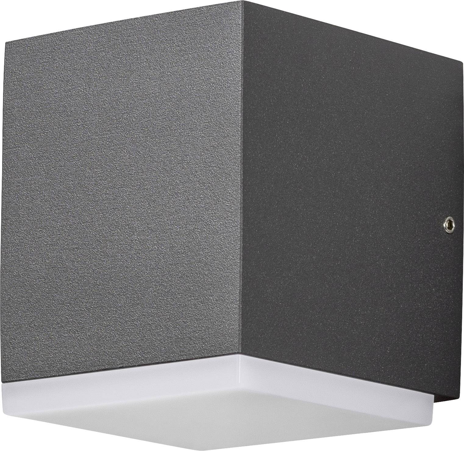 Konstsmide Monza 7990-370 LED-Außenwandleuchte EEK: F (A - G) LED LED fest eingebaut 6W Anthrazit