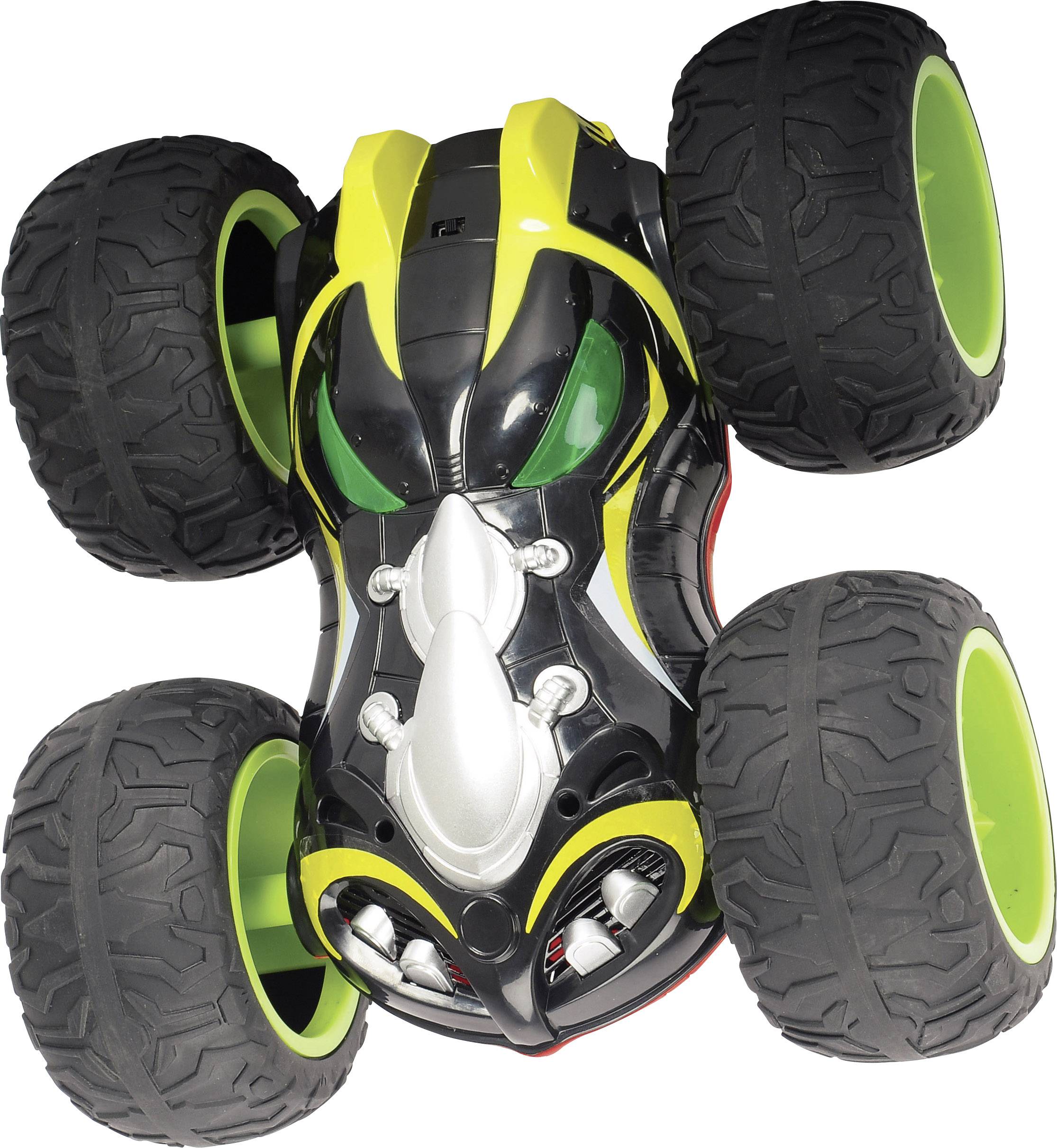 Dickie Toys 201119031 Flippy 1:14 RC Einsteiger Modellauto Elektro Monstertruck Allradantrieb (4WD) inkl. Akku, Ladegerät und