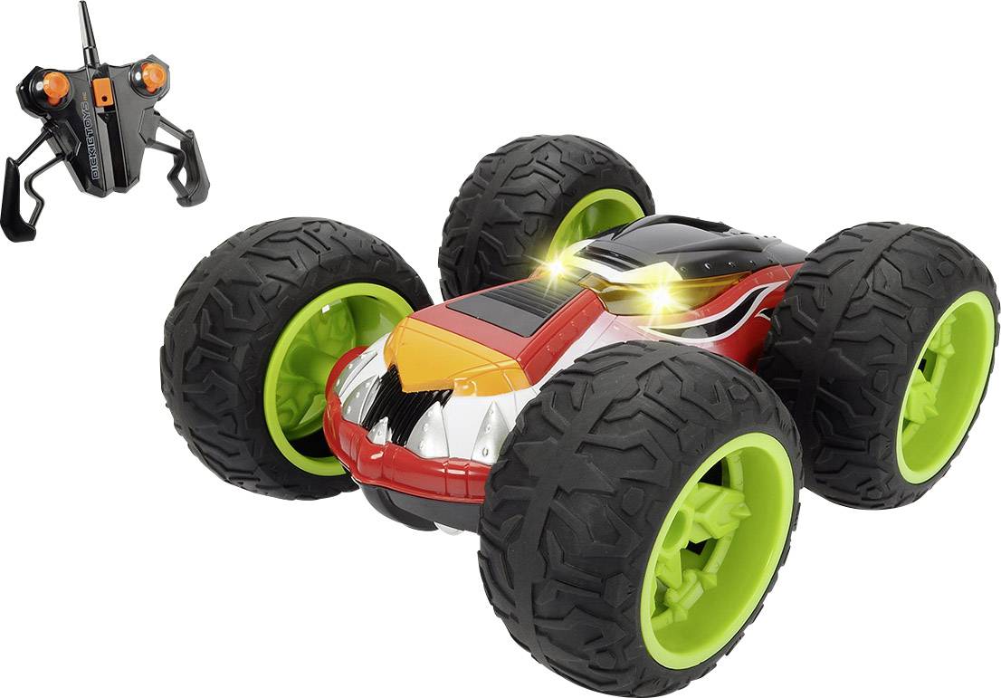 Dickie Toys 201119031 Flippy 1:14 RC Einsteiger Modellauto Elektro Monstertruck Allradantrieb (4WD) inkl. Akku, Ladegerät und