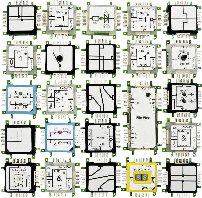 Brick´R´Knowledge ALL-BRICK-0630 Logic Set Experimentier-Set