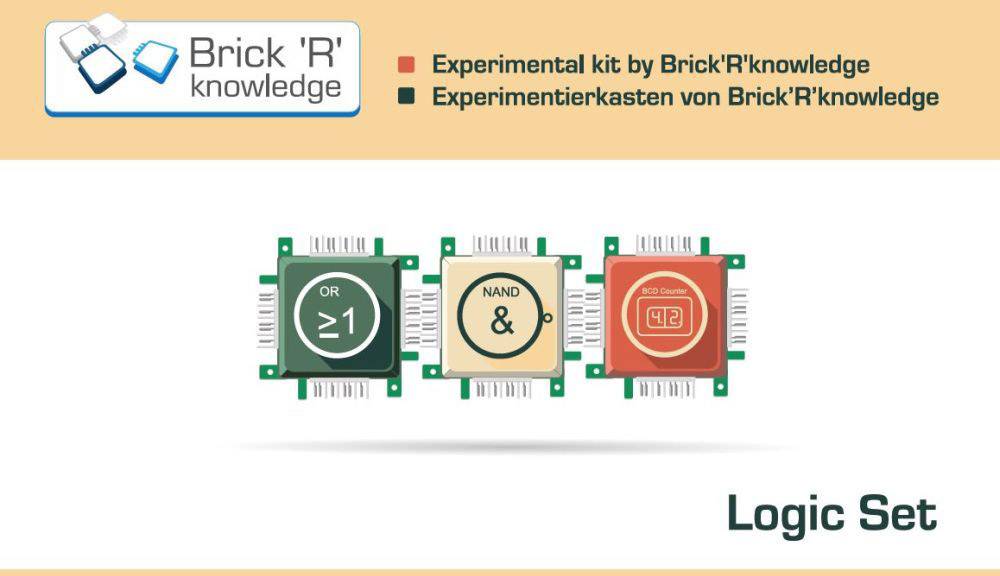 ALLNET Logic Set, Starter-Set, Brick?R?knowledge, ALLNET, Mehrfarben, 9 V