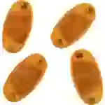 Fischer Fahrrad Reflektor 85400 Orange Fischer Fahrrad Reflektor 85400 Orange