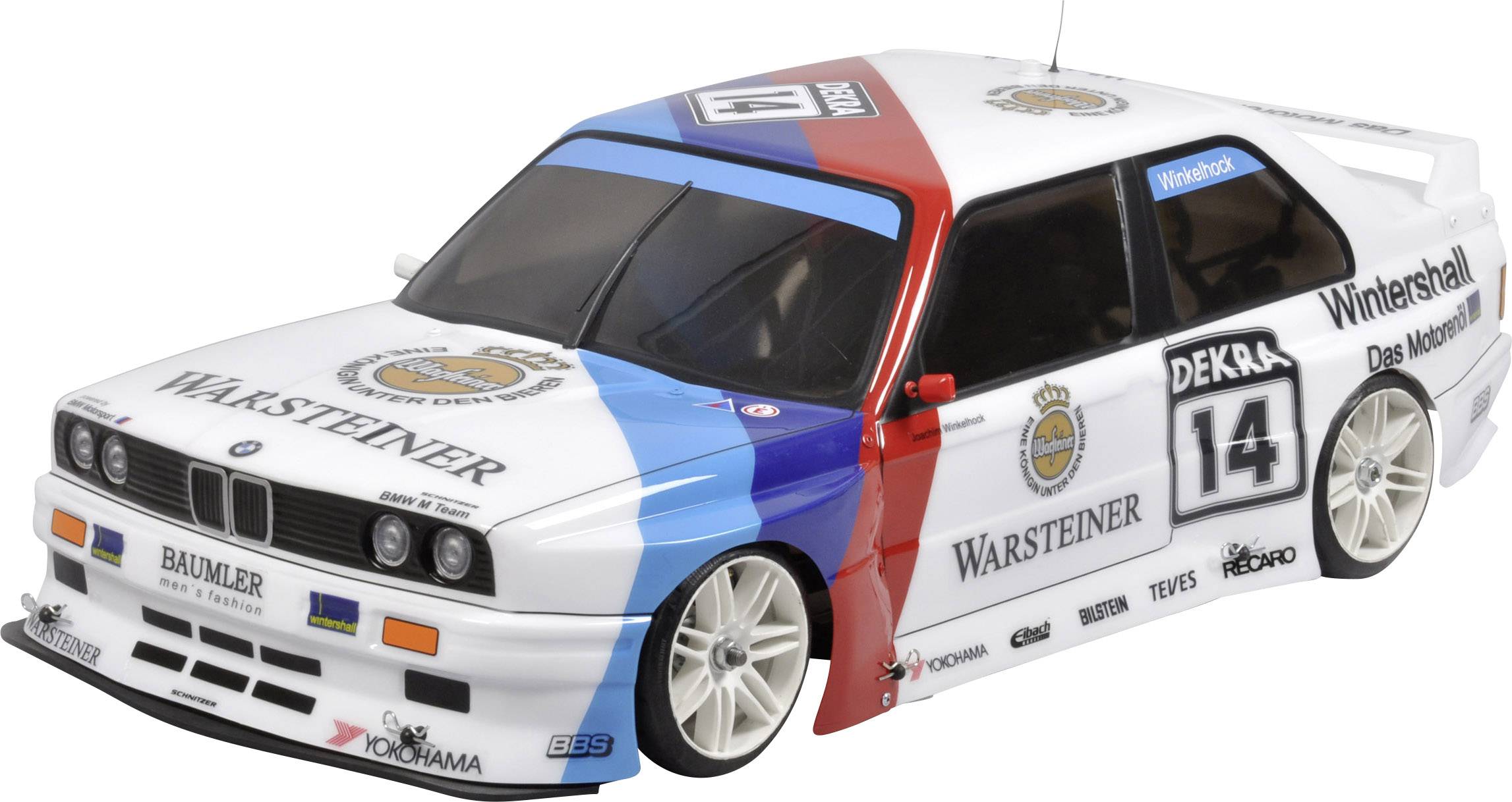 FG Modellsport BMW M3 E30 1:5 RC Modellauto Benzin Straßenmodell Allradantrieb (4WD) RtR 2,4GHz inkl. Akku, Ladegerät und